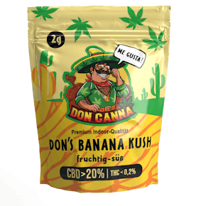 Don Canna Banana Kush CBD Blüten 2g · CannaHero