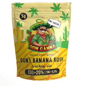 Don Canna Banana Kush CBD Blüten 5g · CannaHero
