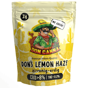 Don Canna Lemon Haze CBD Blüten 2g · CannaHero