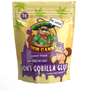 Don Canna Gorilla Glue CBD Blüten 5g · CannaHero